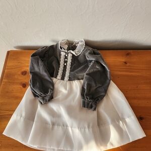 Polly Flinders 3T Vintage Gray Dress